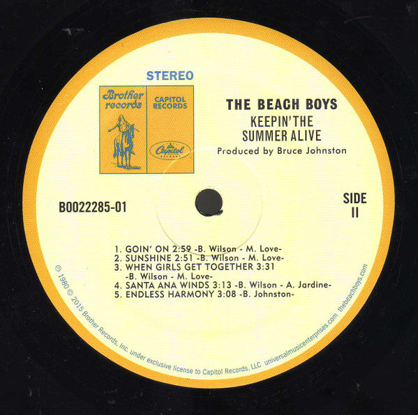 Keepin' The Summer Alive | Mint (M) Fair (F) Get Cheap Vinyl