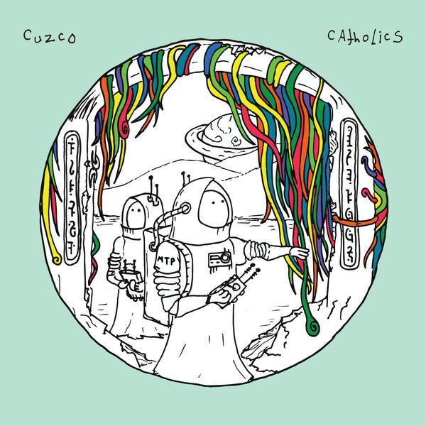 Cuzco / Catholics Split (7" VINYL) *TRANSPARENT BLUE WITH WHITE SPLATTER* | Mint (M) Mint (M) Get Cheap Vinyl