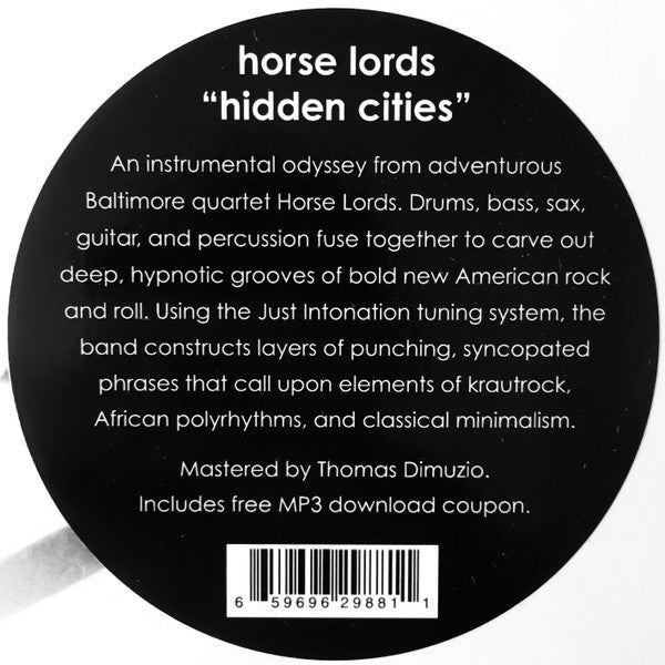 Hidden Cities | Mint (M) Mint (M) Get Cheap Vinyl