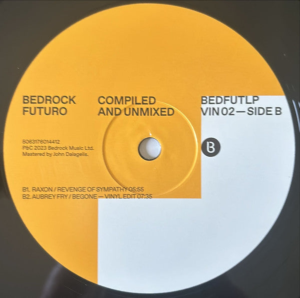 Bedrock Futuro | Mint (M) Mint (M) Get Cheap Vinyl