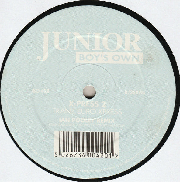 Tranz Euro Xpress | Excellent (EX) Very Good Plus (VG+) Get Cheap Vinyl