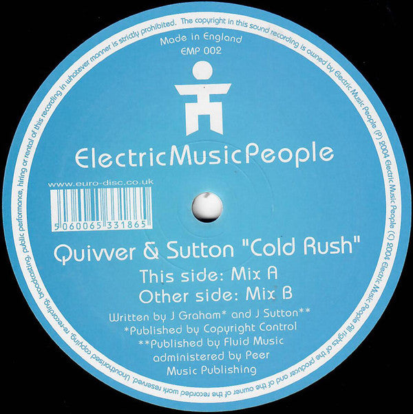 Cold Rush | Very Good Plus (VG+) Near Mint (NM) Get Cheap Vinyl