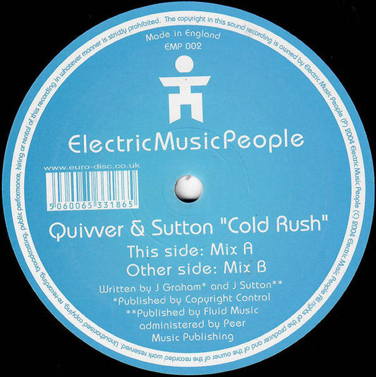 Cold Rush | Very Good Plus (VG+) Near Mint (NM) Get Cheap Vinyl