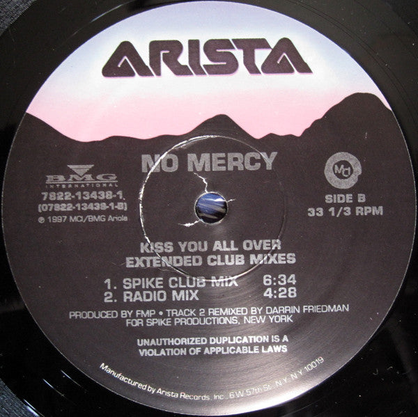 Kiss You All Over (Extended Club Mixes) | Near Mint (NM) Excellent (EX) Get Cheap Vinyl