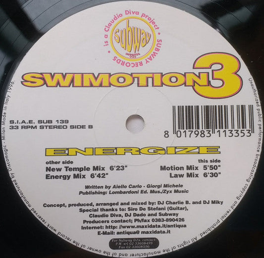 Energize | Near Mint (NM) Get Cheap Vinyl