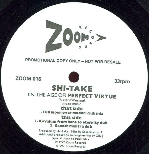 (In The Age Of) Perfect Virtue | Very Good (VG) Generic Get Cheap Vinyl