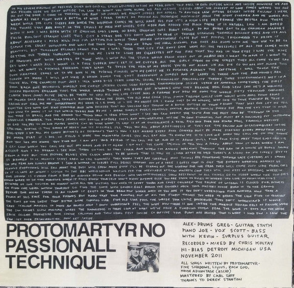 No Passion All Technique | Mint (M) Mint (M) Get Cheap Vinyl