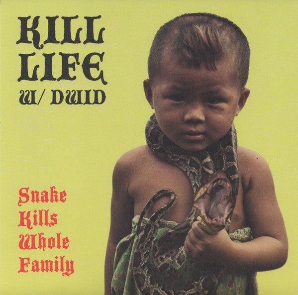 Snake Kills Whole Family / S.I.L. (RED VINYL 7") | Mint (M) Mint (M) Get Cheap Vinyl