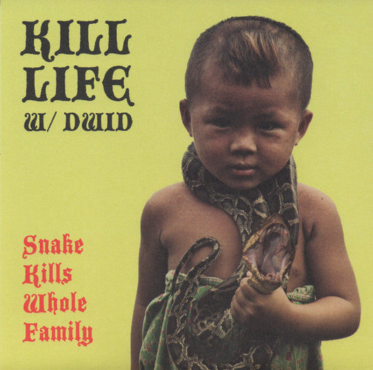 Snake Kills Whole Family / S.I.L. (RED VINYL 7") | Mint (M) Mint (M) Get Cheap Vinyl