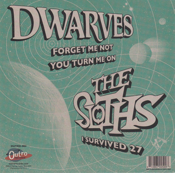 Dwarves Meet The Sloths (7" BLUE VINYL) | Mint (M) Mint (M) Get Cheap Vinyl
