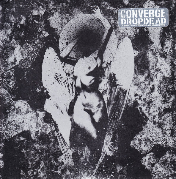 Converge / Dropdead (7" COLOR BONG' VINYL) *ORANGE/GREY* | Mint (M) Mint (M) Get Cheap Vinyl