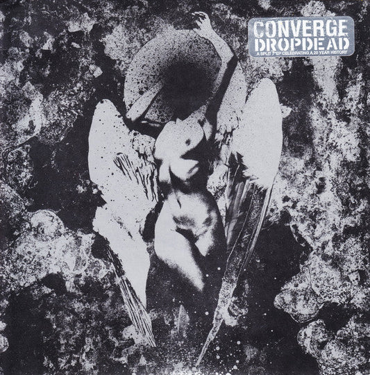 Converge / Dropdead (7" COLOR BONG' VINYL) *ORANGE/GREY* | Mint (M) Mint (M) Get Cheap Vinyl