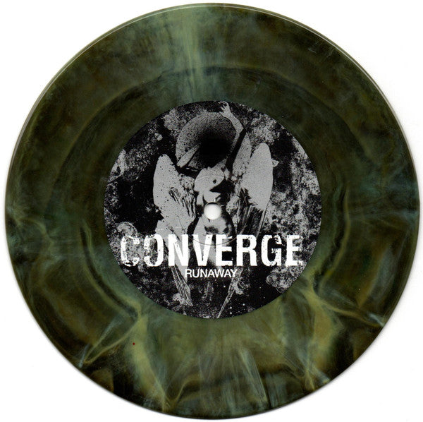 Converge / Dropdead (7" COLOR BONG' VINYL) *ORANGE/BLUE* | Mint (M) Mint (M) Get Cheap Vinyl