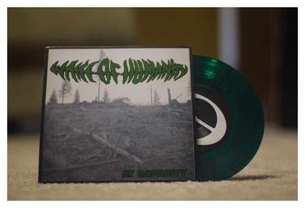 At Capacity (TRANSPARENT GREEN MARBLE VINYL 7") | Mint (M) Mint (M) Get Cheap Vinyl
