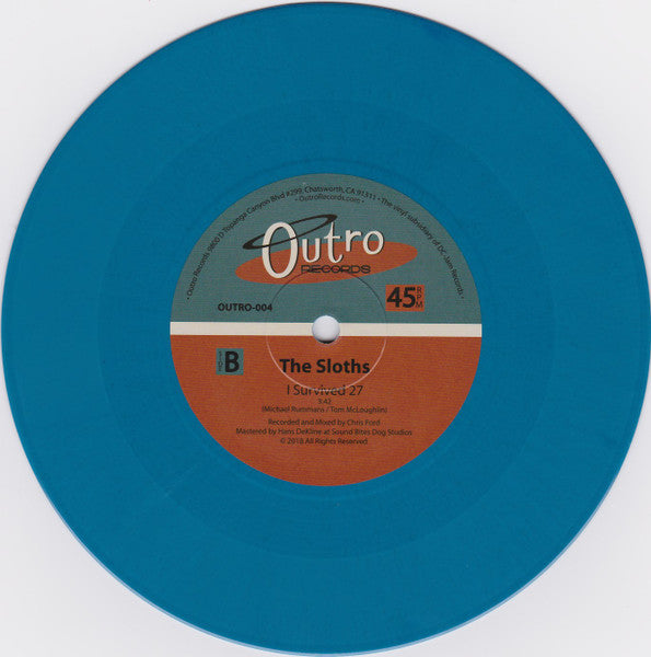 Dwarves Meet The Sloths (7" BLUE VINYL) | Mint (M) Mint (M) Get Cheap Vinyl