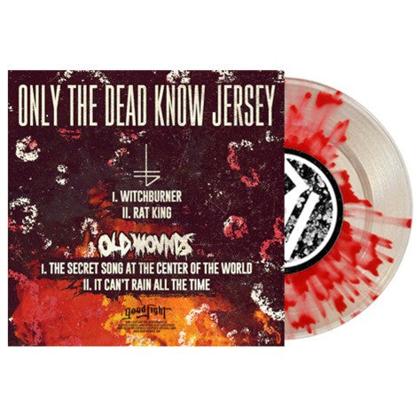 Only The Dead Know Jersey (CLEAR W/ RED SPLATTER VINYL 7") | Mint (M) Mint (M) Get Cheap Vinyl