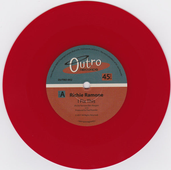 I Fix This / Pretty Poison (RED VINYL 7") | Mint (M) Mint (M) Get Cheap Vinyl