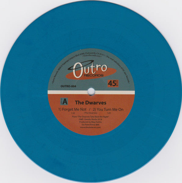 Dwarves Meet The Sloths (7" BLUE VINYL) | Mint (M) Mint (M) Get Cheap Vinyl
