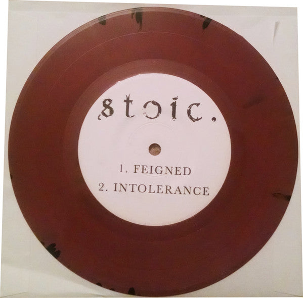 Stoic / Oldneck Split (WHITE W/ GREEN SPLATTER VINYL 7") | Mint (M) Mint (M) Get Cheap Vinyl