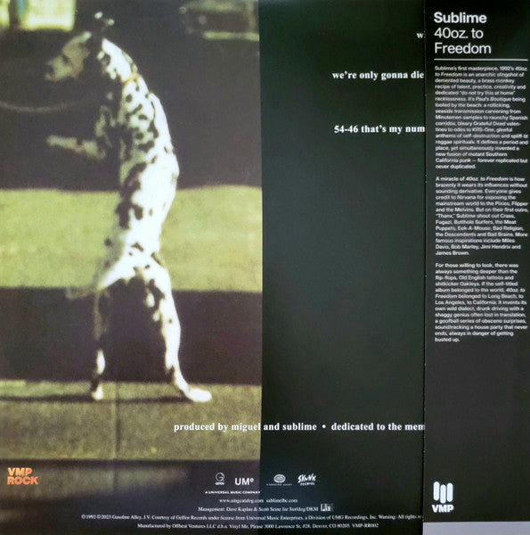 40oz. To Freedom (2xGALAXY VINYL - VMP) | Mint (M) Mint (M) Get Cheap Vinyl