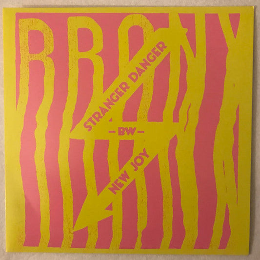 Stranger Danger - BW - New Joy (ORANGE VINYL 7") | Mint (M) Mint (M) Get Cheap Vinyl