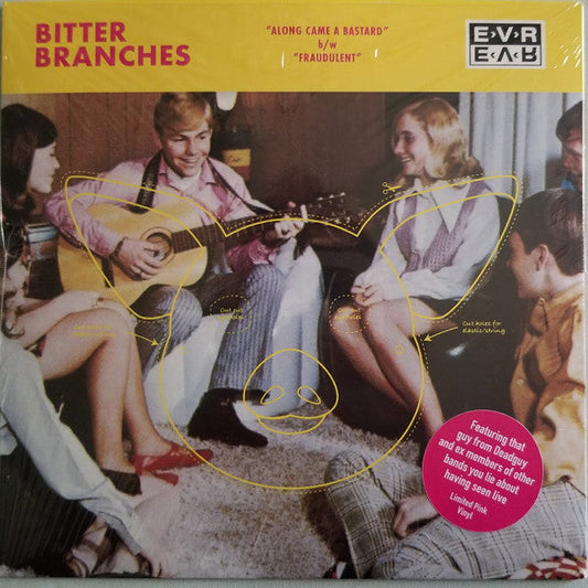 Along Came A Bastard b/w Fraudulent )PINK VINYL 7") | Mint (M) Mint (M) Get Cheap Vinyl