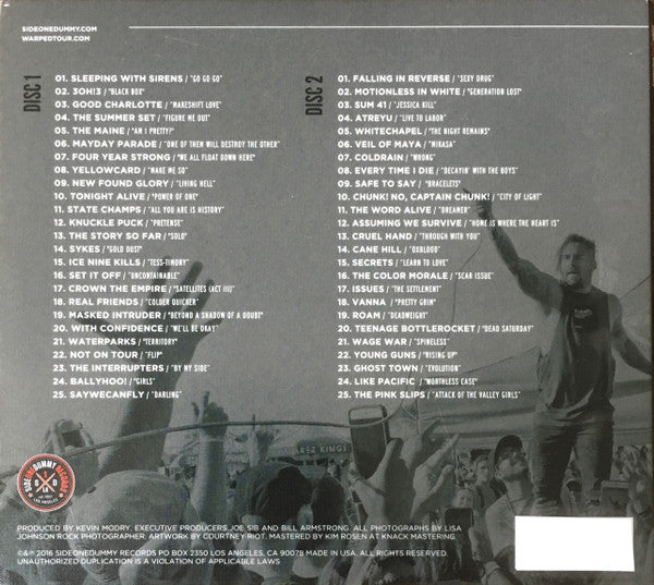 Vans Warped Tour 2016 Compilation (CD) | Mint (M) Mint (M) Get Cheap Vinyl