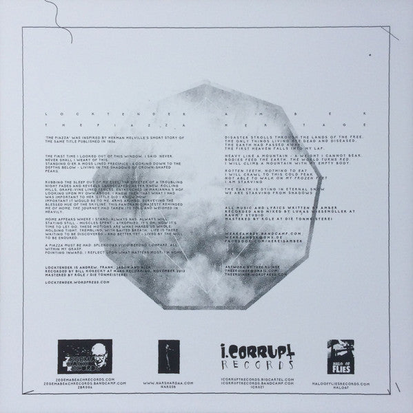 Amber / Locktender Split (VINYL 7") | Mint (M) Mint (M) Get Cheap Vinyl