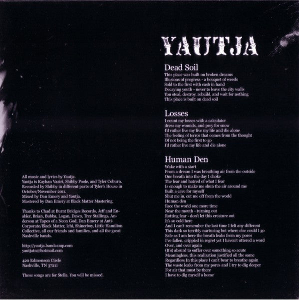 Enabler / Yautja (VINYL 7") | Mint (M) Mint (M) Get Cheap Vinyl