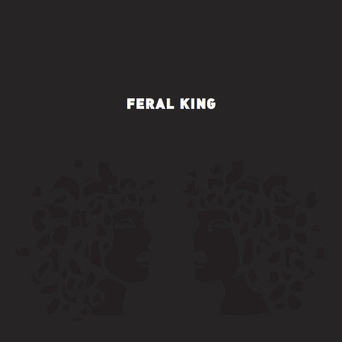 Feral King (HALF CLEAR / HALF BLACK VINYL 7") | Mint (M) Mint (M) Get Cheap Vinyl