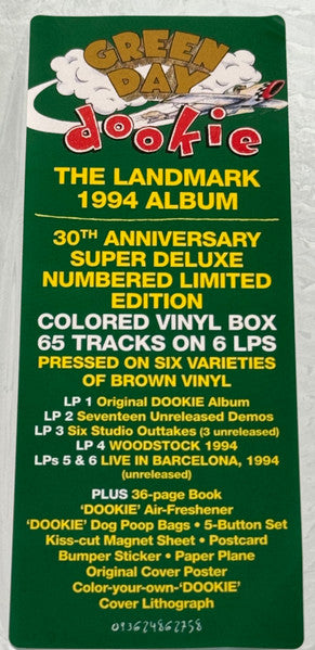 Dookie: 30th Anniversary (IEX: MULTI COLOR / BOXSET) | Mint (M) Mint (M) Get Cheap Vinyl
