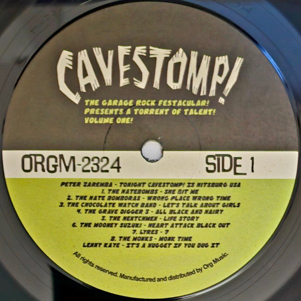 Cavestomp! The Garage Rock Festacular! Presents A Torrent Of Talent! Volume One! | Mint (M) Mint (M) Get Cheap Vinyl