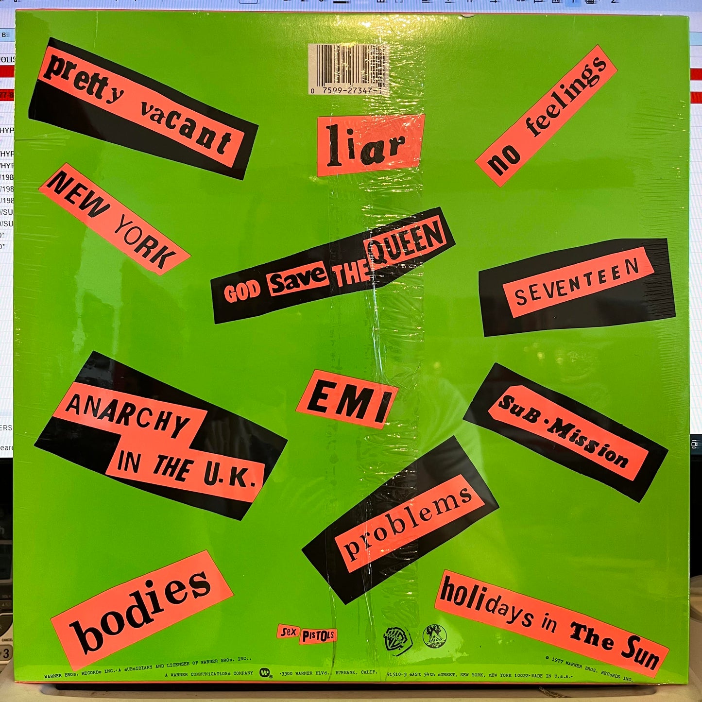 Never Mind The Bollocks Here's The Sex Pistols *SEALED* | Mint (M) Mint (M) Get Cheap Vinyl