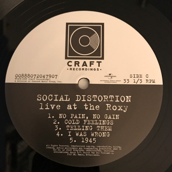 Live At The Roxy | Mint (M) Mint (M) Get Cheap Vinyl