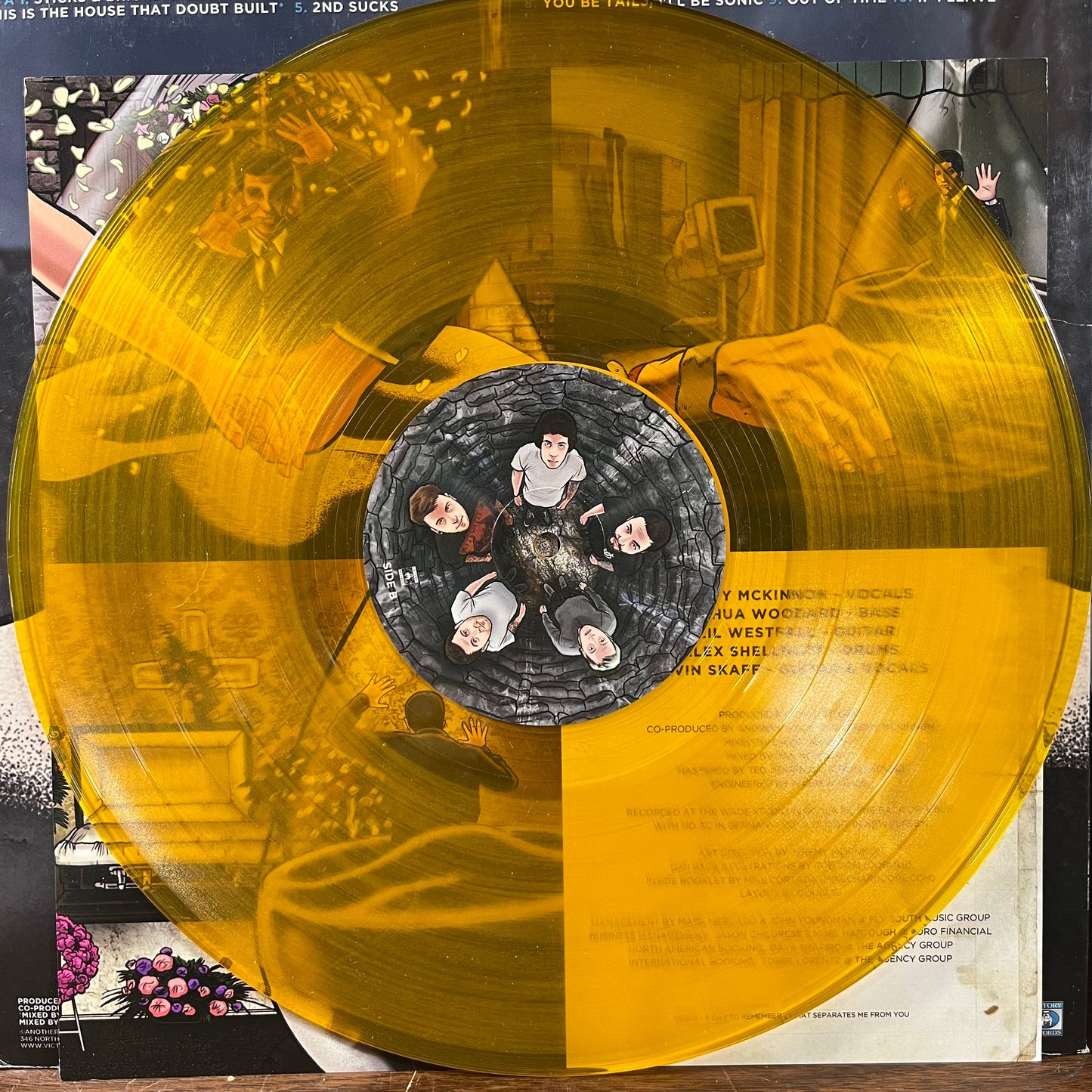 What Separates Me From You (YELLOW TRANSLUCENT VINYL) | Near Mint (NM or M-) Excellent (EX) Get Cheap Vinyl