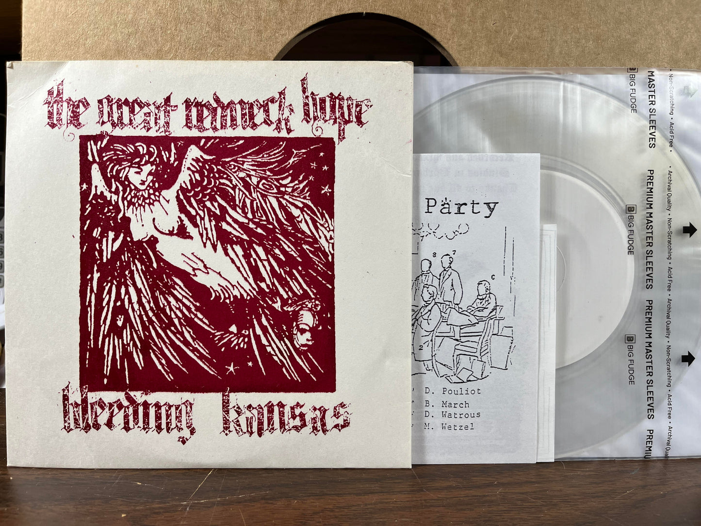Split 7" (CLEAR 7" VINYL) | Near Mint (NM or M-) Excellent+ (EX+) Get Cheap Vinyl
