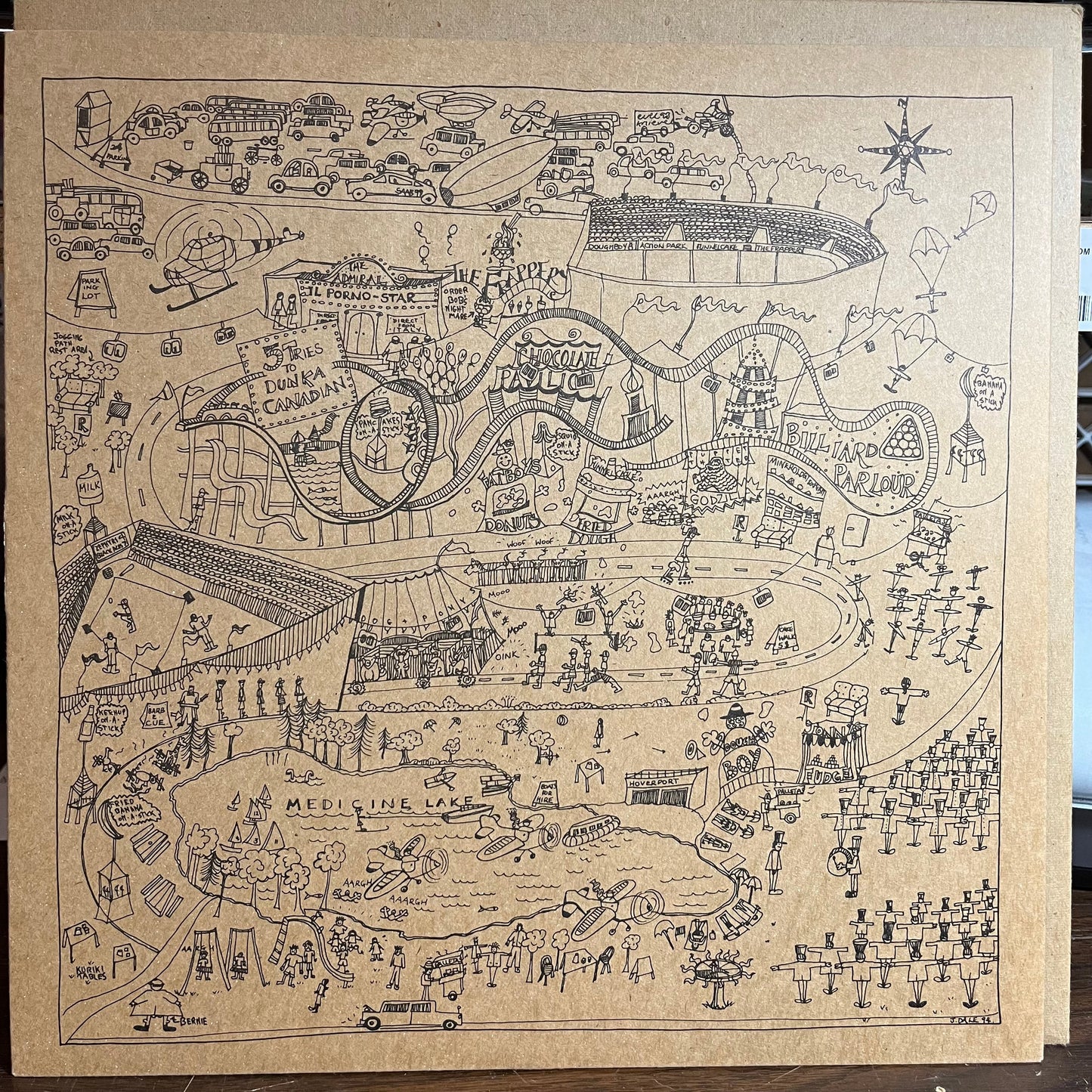 At Action Park (VINYL) | Very Good Plus (VG+) Near Mint (NM or M-) Get Cheap Vinyl