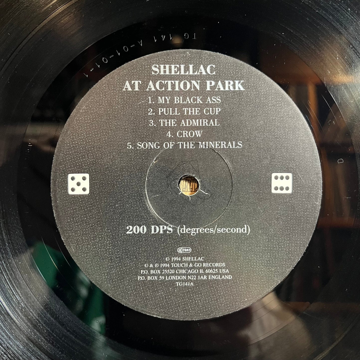 At Action Park (VINYL) | Very Good Plus (VG+) Near Mint (NM or M-) Get Cheap Vinyl