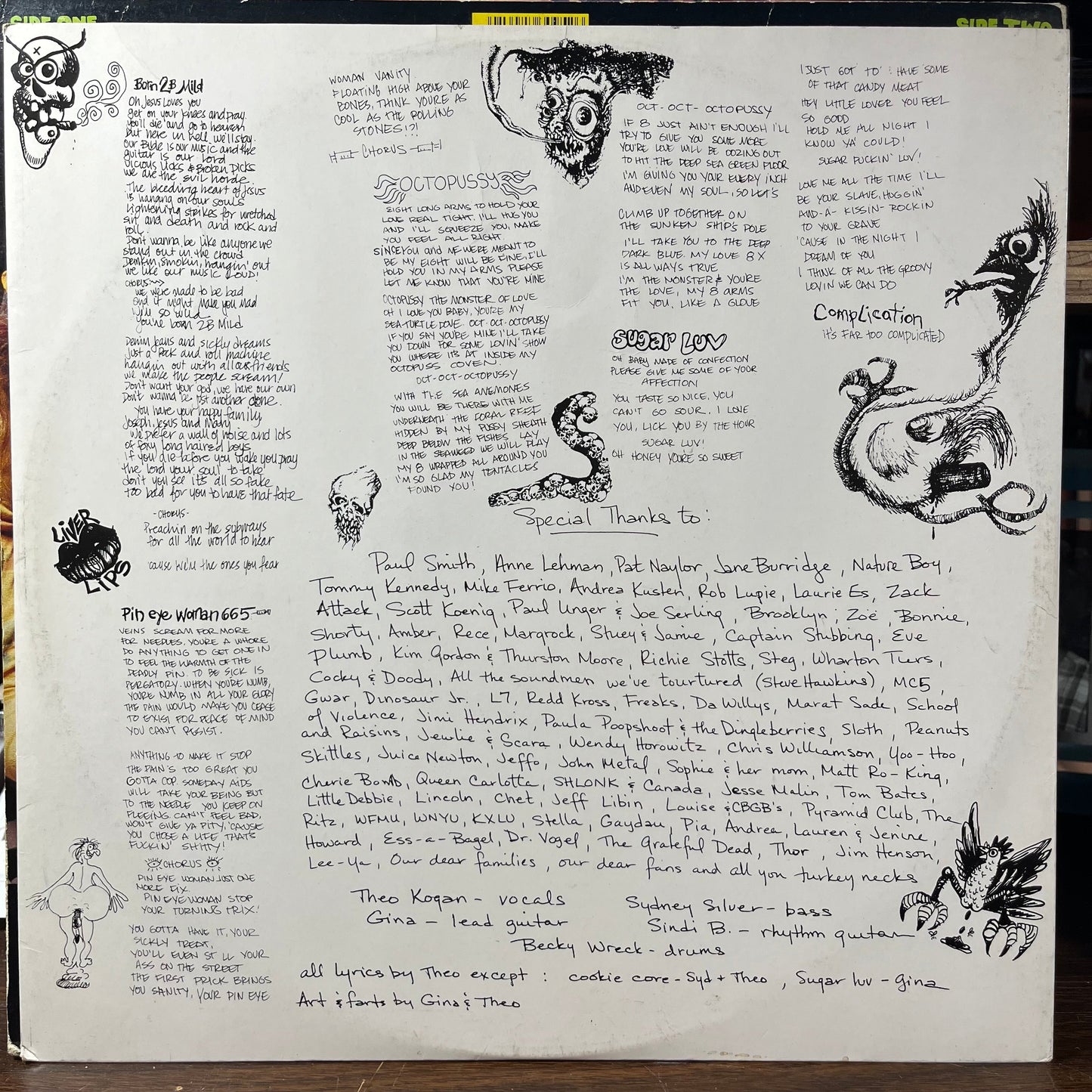 Babysitters On Acid (VINYL) | Very Good (VG) Very Good Plus Plus (VG++) Get Cheap Vinyl