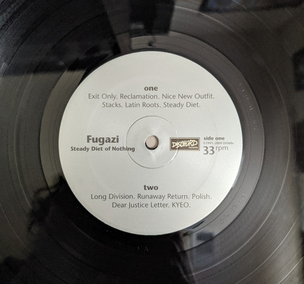 Fugazi Steady Diet Of Nothing LP Mint (M) Mint (M) Get Cheap Vinyl
