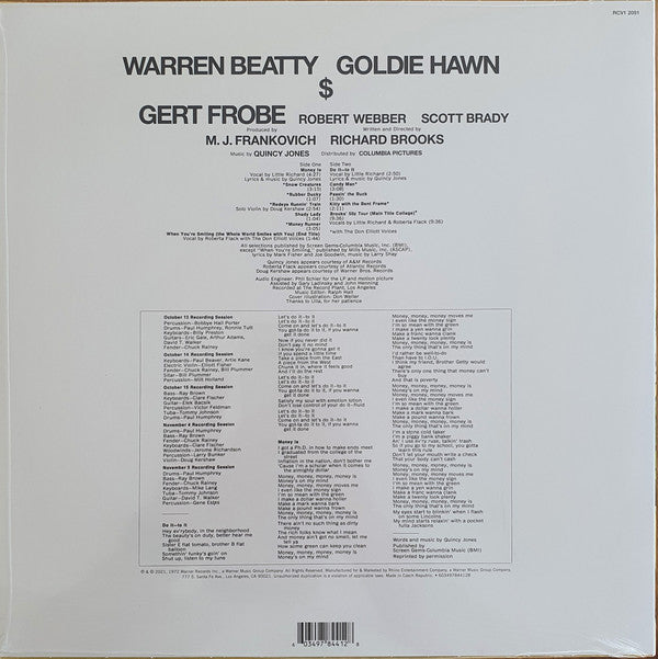 $ (Music From The Original Motion Picture Sound Track) | Mint (M) Mint (M) Get Cheap Vinyl