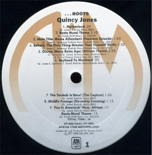 Roots (The Saga Of An American Family) | Near Mint (NM) Near Mint (NM) Get Cheap Vinyl