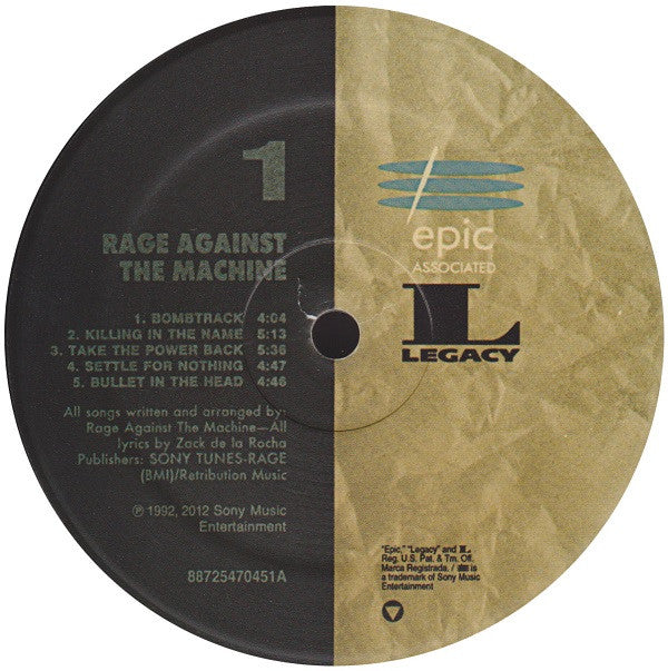 Rage Against The Machine | Mint (M) Mint (M) Get Cheap Vinyl
