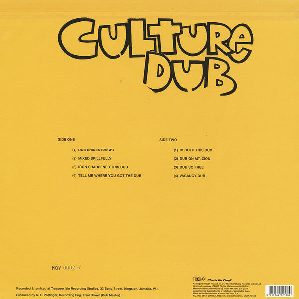 Culture Dub | Mint (M) Mint (M) Get Cheap Vinyl