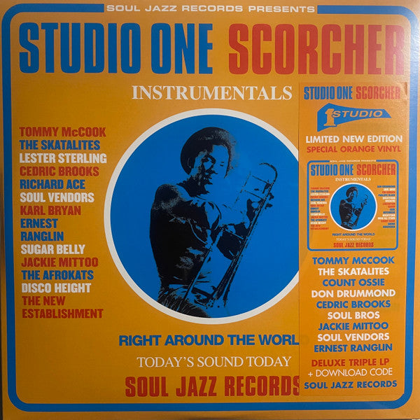 Studio One Scorcher (TRANSPARENT ORANGE VINYL) | Mint (M) Mint (M) Get Cheap Vinyl