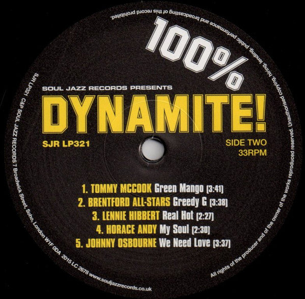 100% Dynamite! (2xVINYL) | Mint (M) Mint (M) Get Cheap Vinyl
