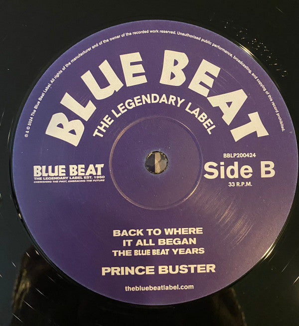 Back To Where It All Began - The Blue Beat Years | Mint (M) Mint (M) Get Cheap Vinyl