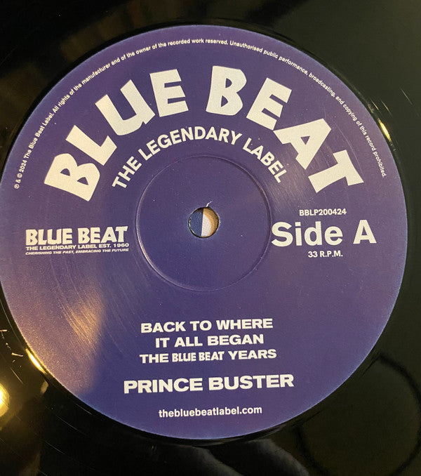 Back To Where It All Began - The Blue Beat Years | Mint (M) Mint (M) Get Cheap Vinyl