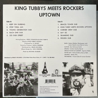 King Tubbys Meets Rockers Uptown (VINYL & POSTER) | Mint (M) Mint (M) Get Cheap Vinyl