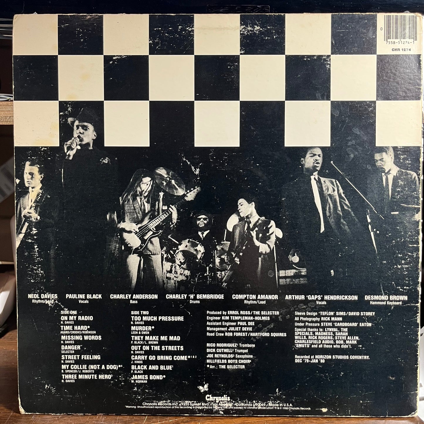 Too Much Pressure (VINYL) | Very Good (VG) Very Good Plus (VG+) Get Cheap Vinyl